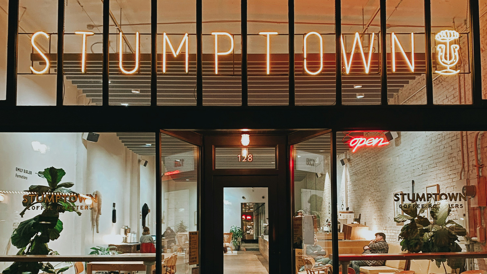 Exterior of Stumptown Coffee in Portland Oregon