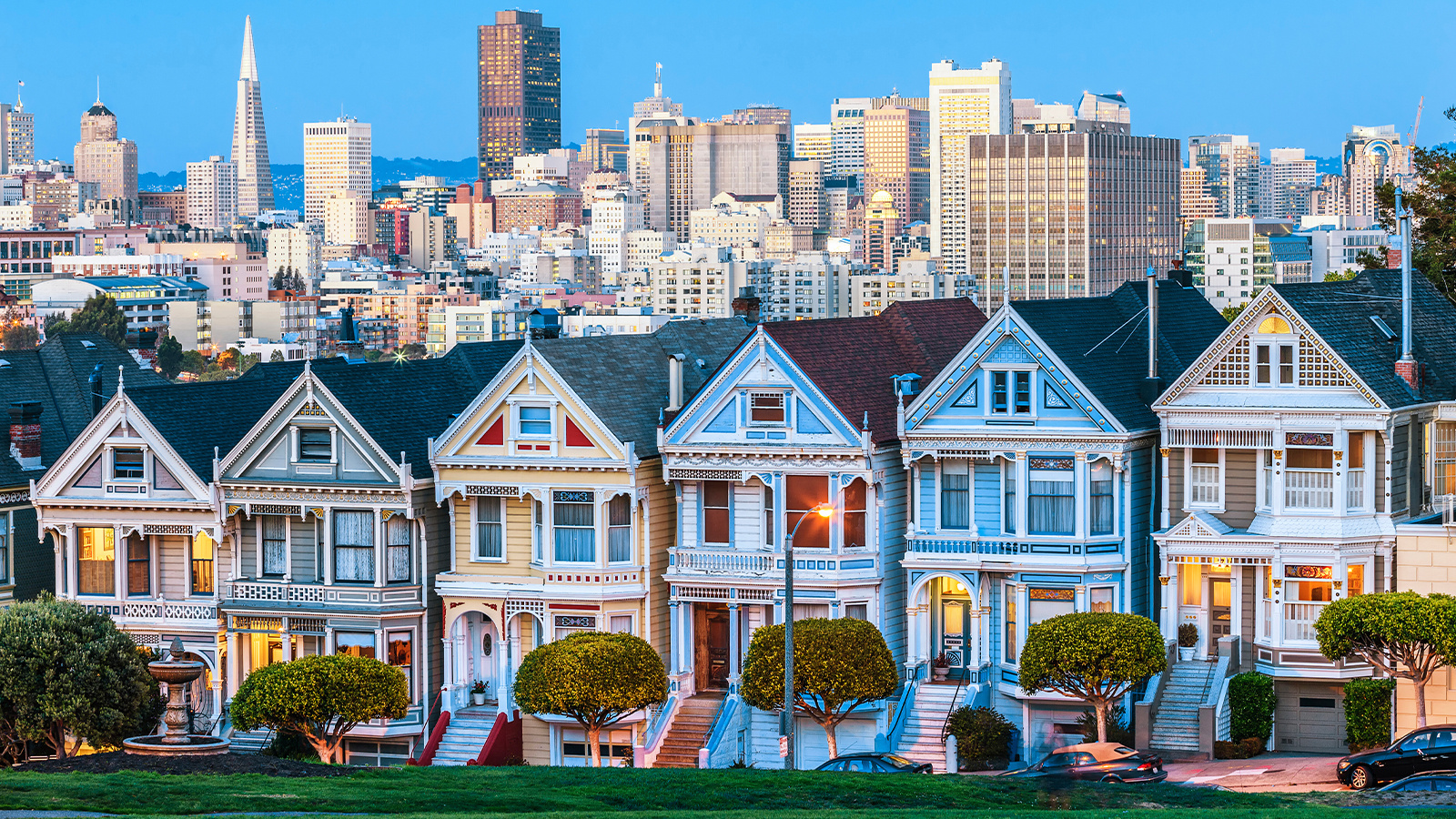 The Painted Ladies in San Francisco
