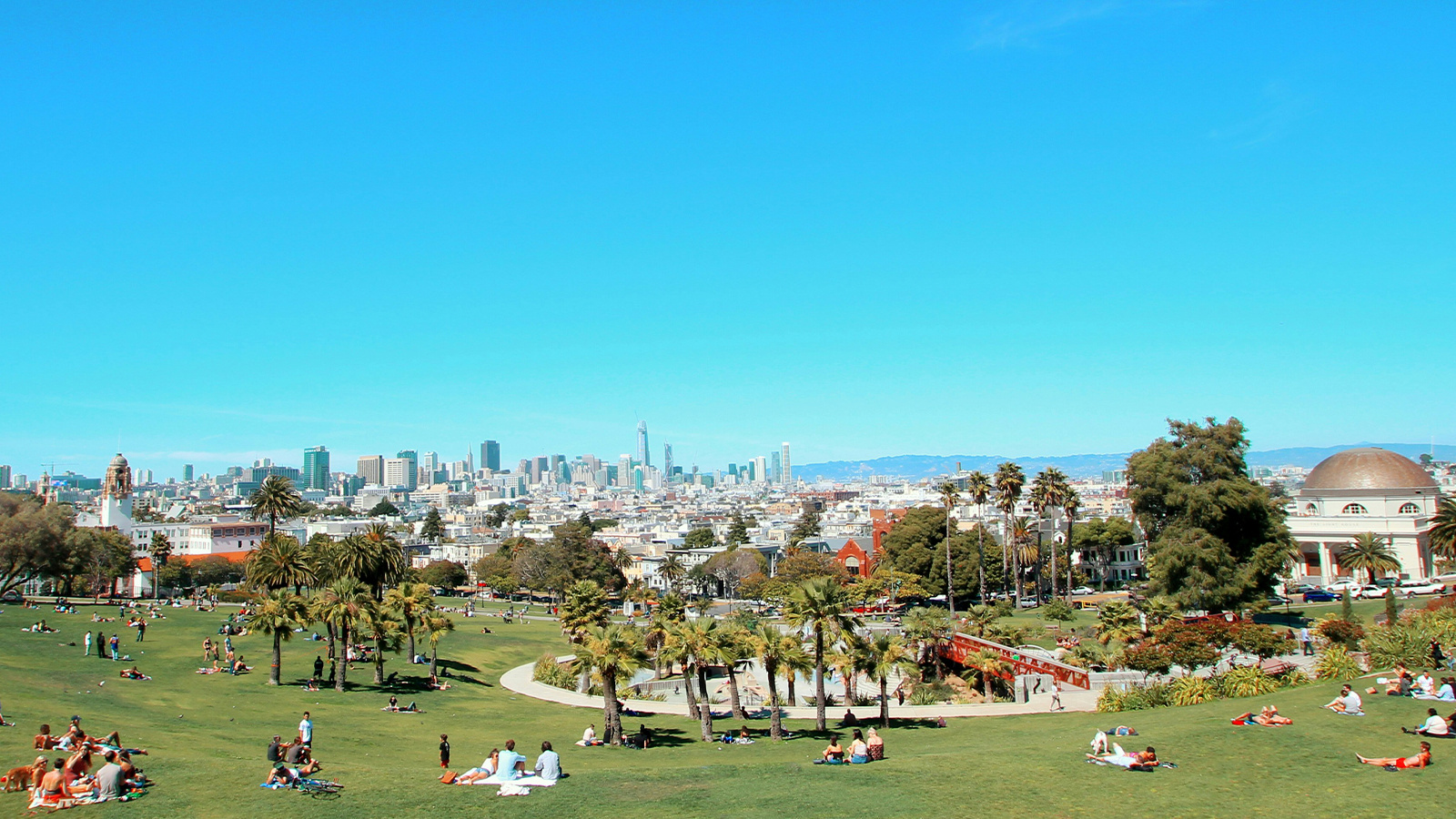 Mission Dolores Park in San Francisco