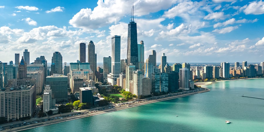 Skyline of Chicago