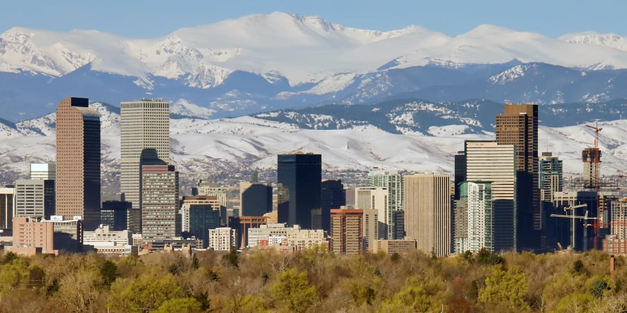 Skyline of Denver