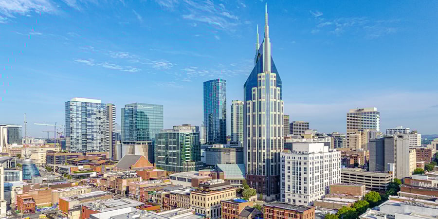 Skyline of Nashville