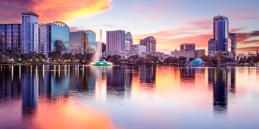 Skyline of Orlando