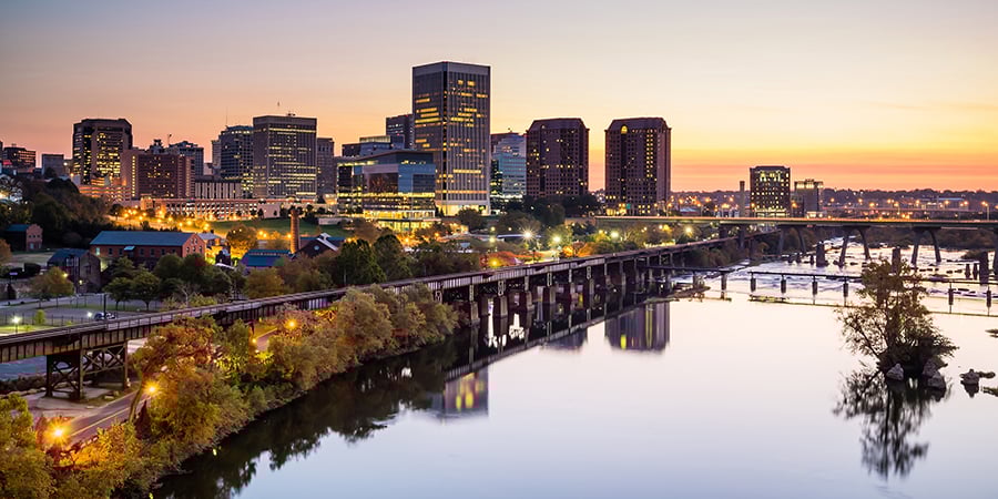 Skyline of Richmond