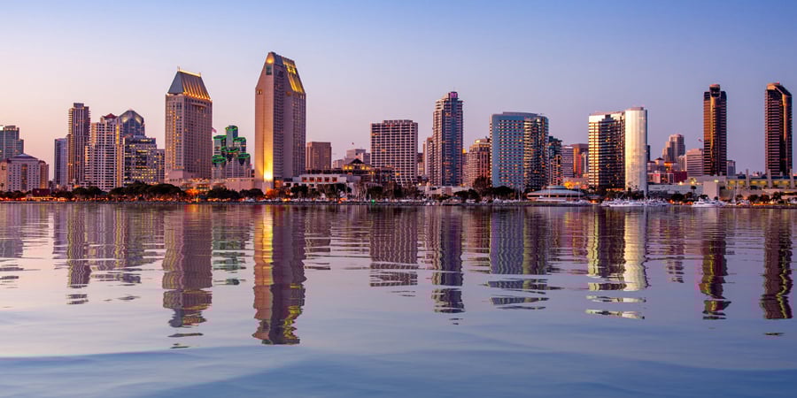 Skyline of San Diego