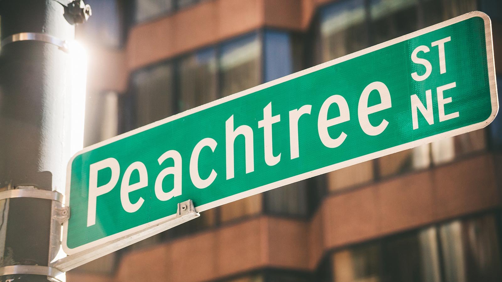 Peachtree Street sign