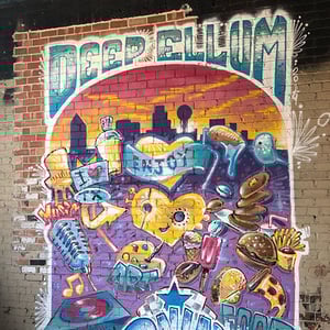 Mural painting of "Deep Ellum"