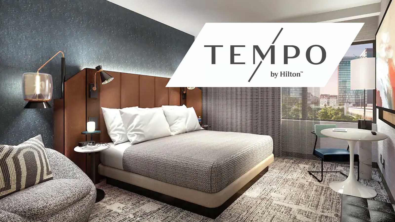 Tempo Hilton hotel room