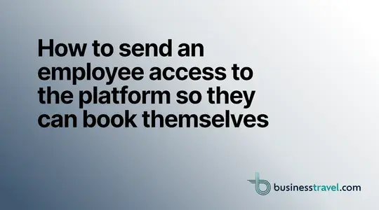 How to send an itinerary to an approver